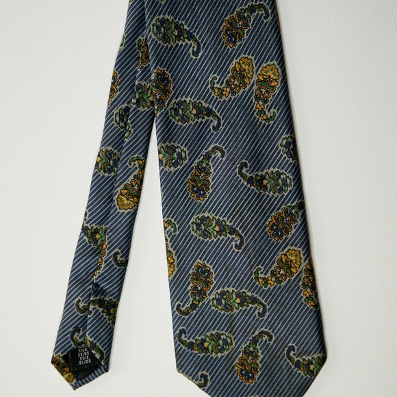 Fendi - Striped and Paisley Tie - Picture 3 of 3
